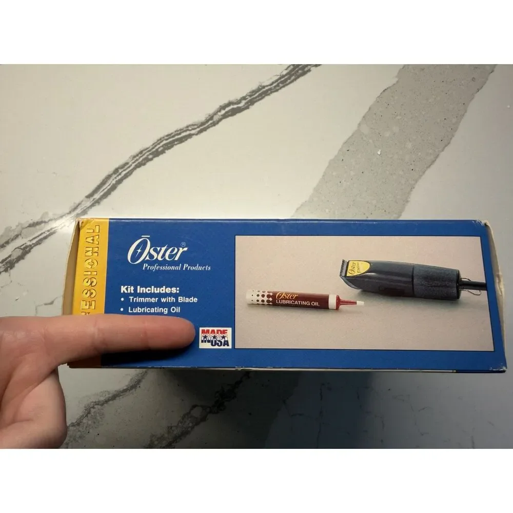 Vintage Oster Finisher Trimmer Model 59-10 Horse Equine Grooming Clipper Boxed